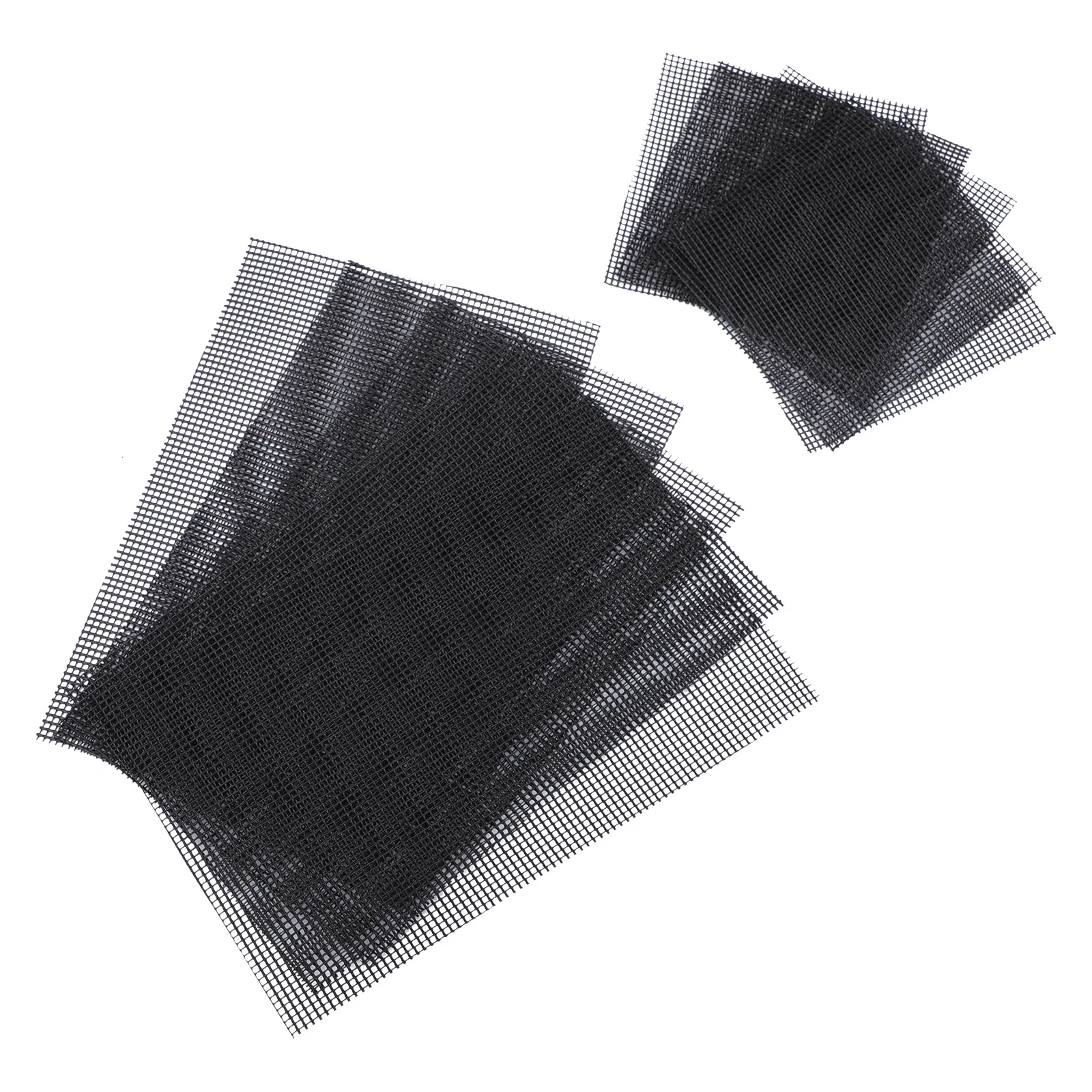 

10pcs Flower Pot Bottom Mesh Hole Pads Durable PE Reusable Drainage Grid Mats Gardening Accessories Bonsai Pot Inserts Soil