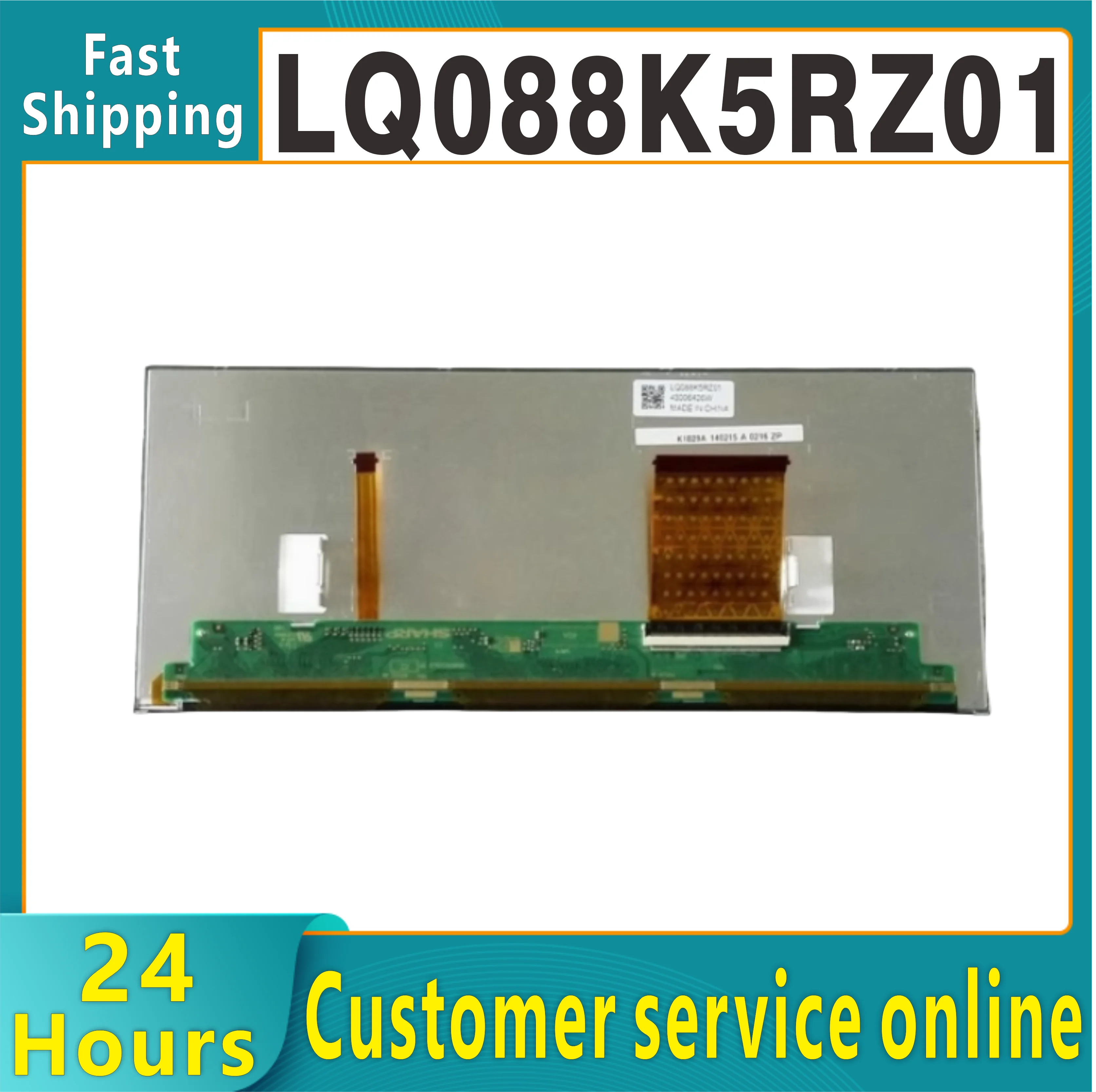 

Original 8.8-inch LCD display LQ088K5RZ01 screen BM 937087001 suitable for CID F25 X3 2015 car DVD navigation LCD panel