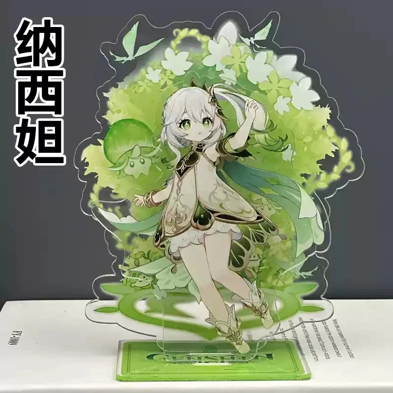 ゲーム原神 Lmpact アクリル漫画フィギュアモデル Varesa Mavuika Kinich ウォンダラーモデルプレートデスク装飾立ちゲームファンギフト