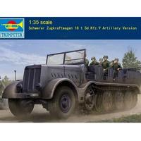 Trumpeter 09575 1:35 Schwerer Zugkraftwagen 18 t Sd.Kfz.9 Artillery Version Kit