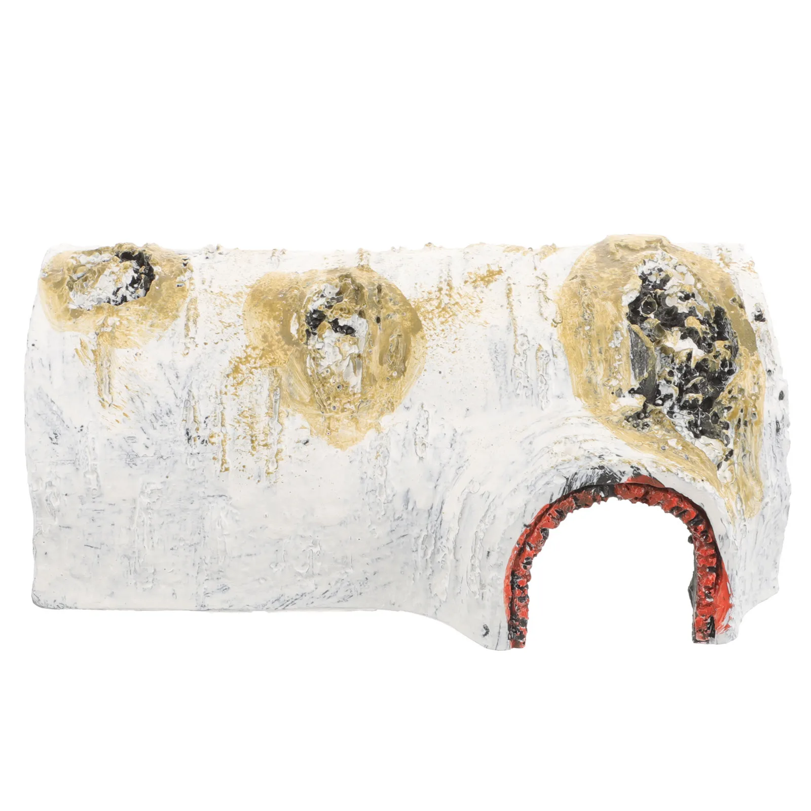 

Fish Tank Resin Tree Branch Artificial Aquarium Decoration Reptile Hideaway Fish Shelter Ornament Reptile Hideout House