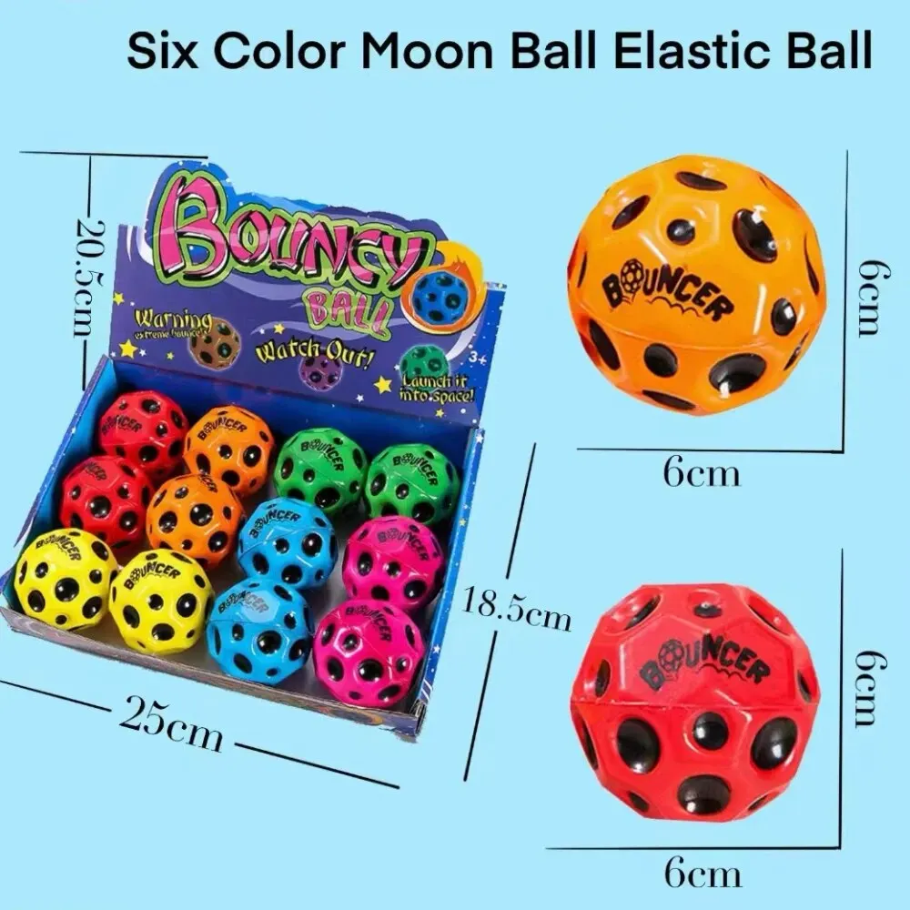 Bouncy Ball, PU Foam Ball, High Pinball Hole Ball, Popular Perforated Ball, Stress Relief Toy, Parent-Child Interaction