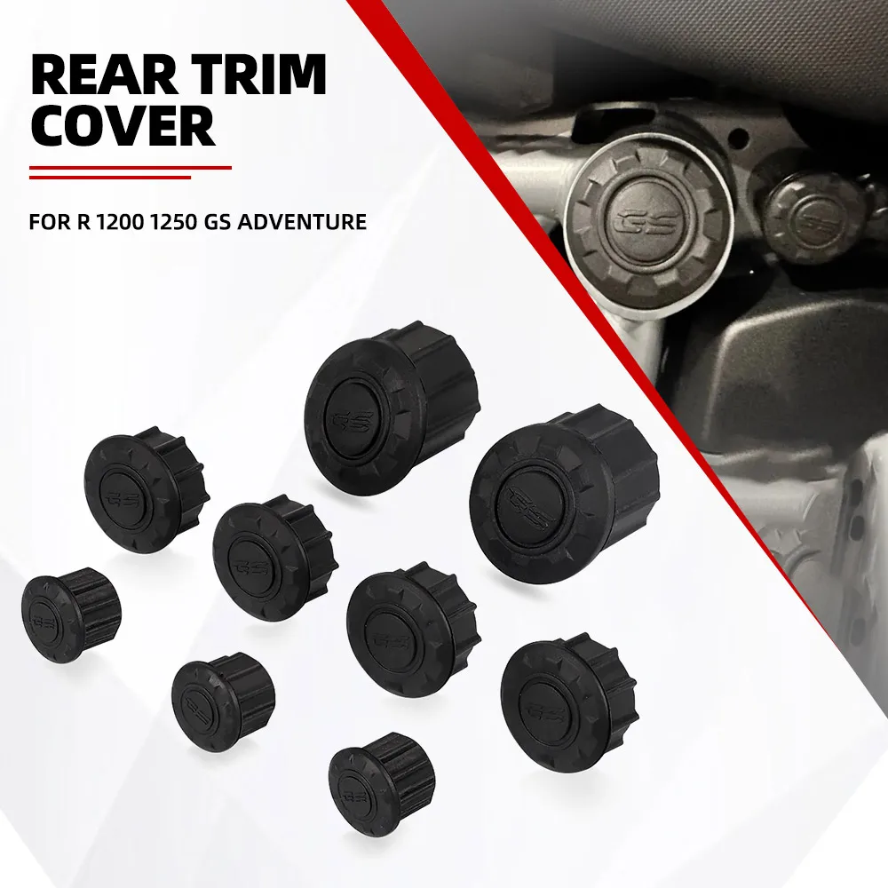 

R1200GS R1250GS заглушки для отверстий в раме, набор декоративных заглушек для рамы для BMW R 1200 1250 GS Adventure, аксессуары для мотоциклов