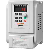 VEVOR VFD 5HP 4KW Singel Phase 220V-240V Input to 3 Phase 220V-240V Output Variable Frequency Drive for AC Motor Speed Control
