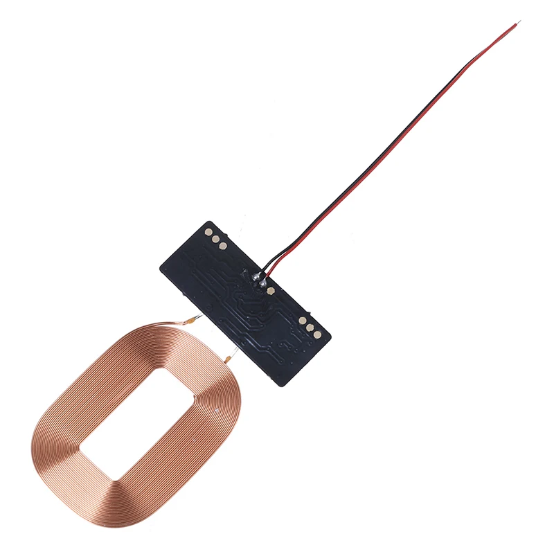 Qi Wireless Charging Standard Universal Wireless Charger PCBA Circuit Board with Coil DIY QI Wireless Receiver