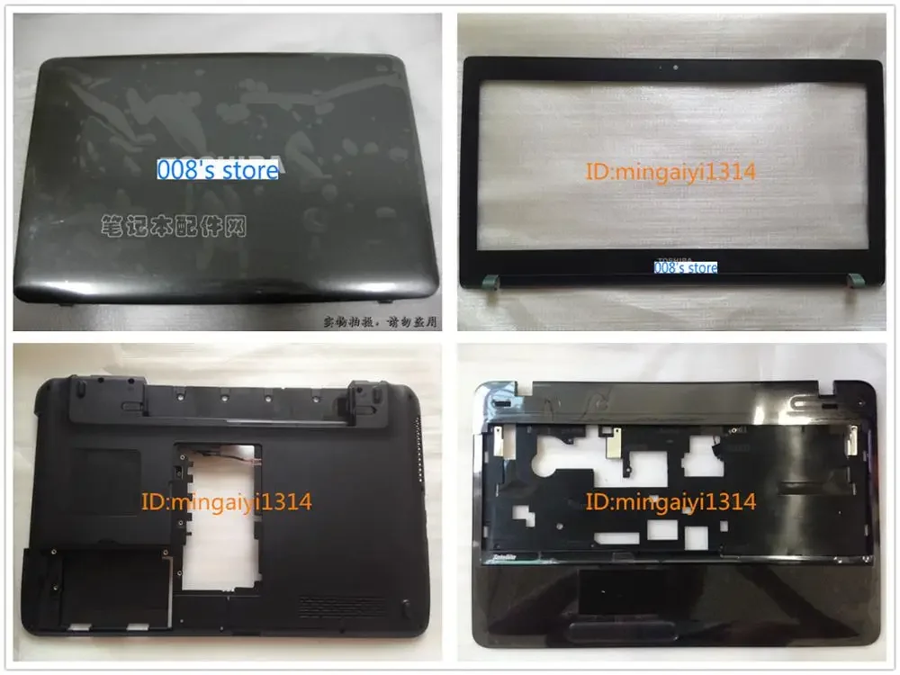 NEW Cover For Toshiba Satellite L650 L650D L655 L655D Top LCD Back/Front Bezel/Palmrest Upper/Bottom Base