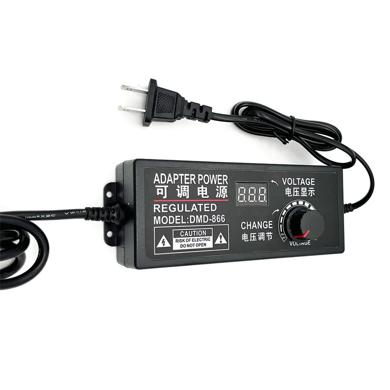 Universal DC adjustable power chargerAC100-240V to 3V3.3V4.5V5V6V7.5V9V10V12V13V15V17V19V20V21V22V23V24V1A2A3A3.5A4A5A~10A