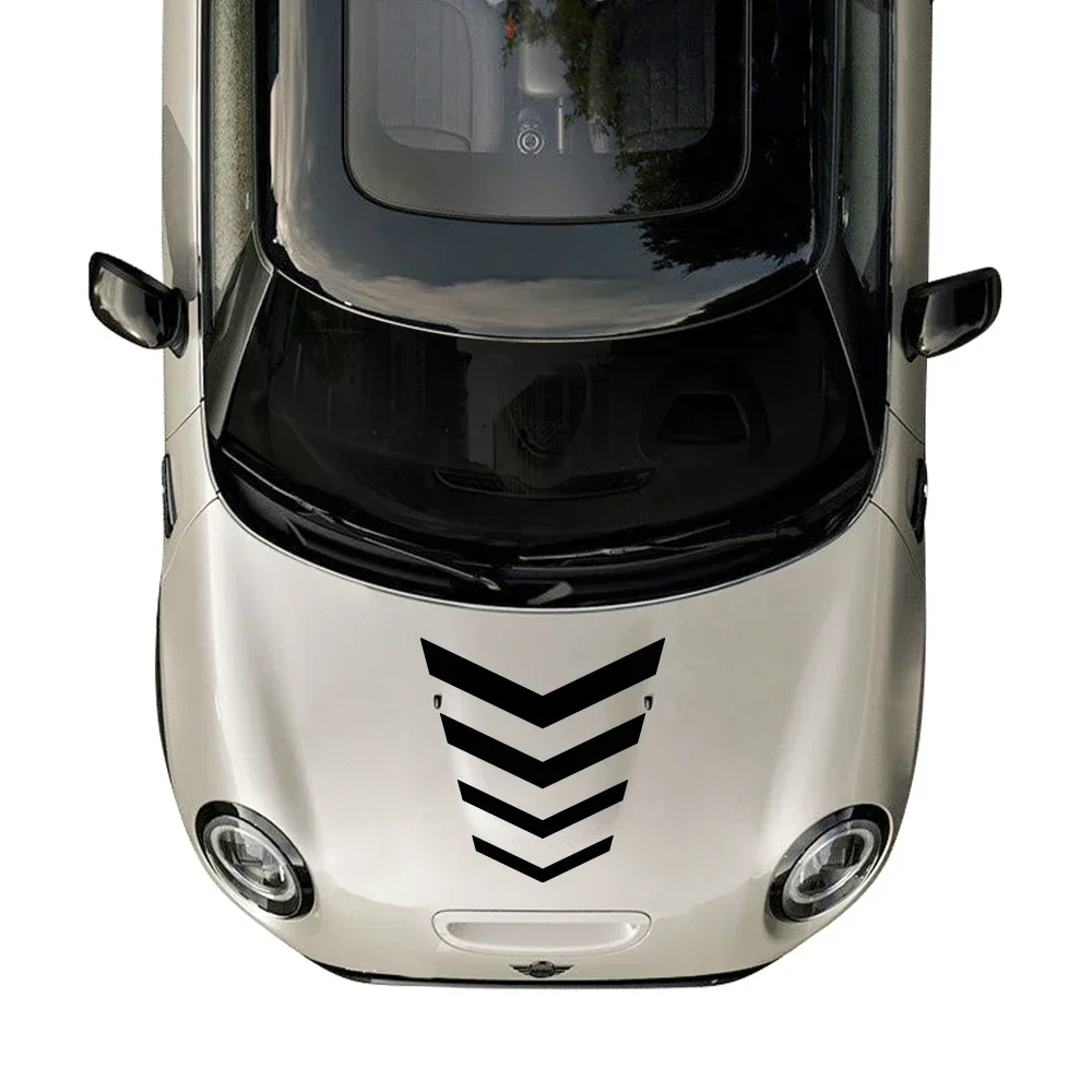 

Наклейка на капот автомобиля, графическая полоса, декоративная наклейка для Mini Cooper One S JCW F56 F55 F60 R56 R60 R61 R55 F54, аксессуары для автотюнинга