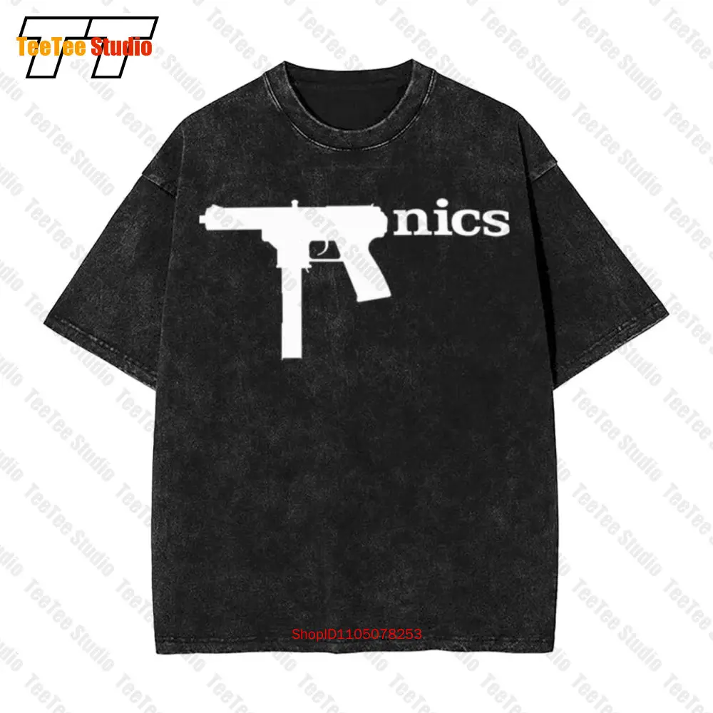

Technics Dj Tec - 9 Logo Vintage Oversized T-Shirt 1Y36