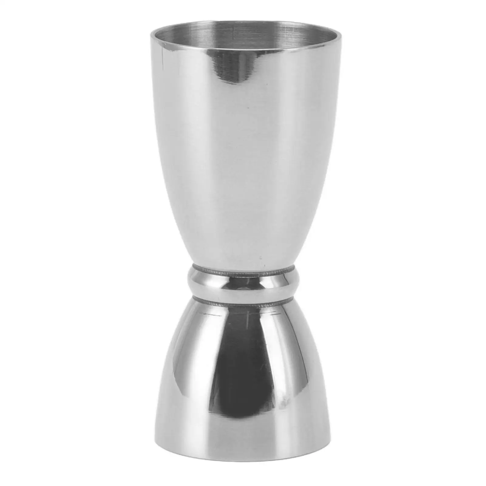 

Stainless Steel Bar Jigger Premium Rustproof Measuring Tool Elegant Bell Shape Accurate Wide Opening for Home Bartending