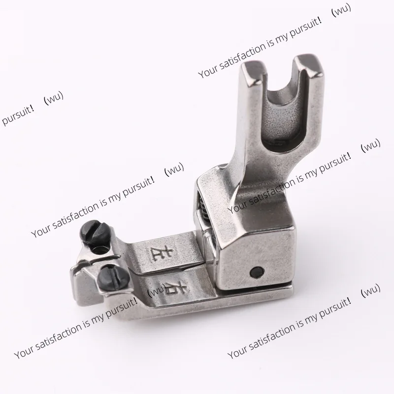 Sewing machine left and right universal high and low presser foot adjustable positioning stop open line rib multi-function flat