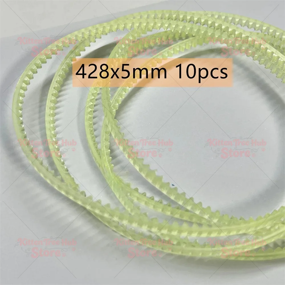 continous Band sealer toothed belt,small transparent belt,10pcs price