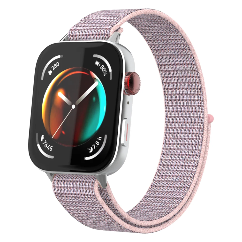Woven Nylon Loop Strap For HUAWEI WATCH FIT 3 Replacement Band Watchband Bracelet Accessories
