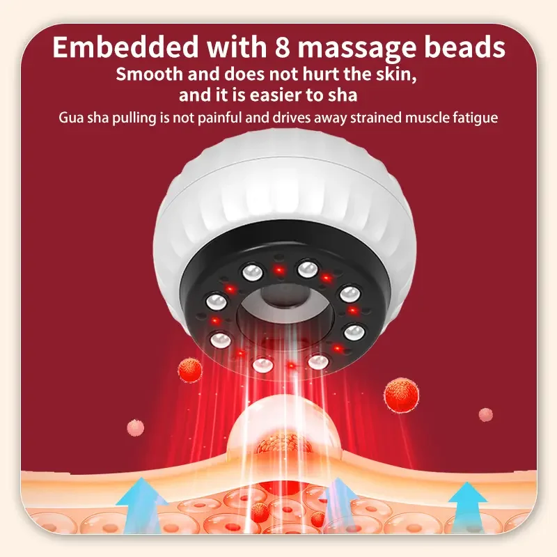 ذكي الحجامة كشط الجسم ميريديان تدليك البطن الساخن ضغط نعرات أداة تدليك