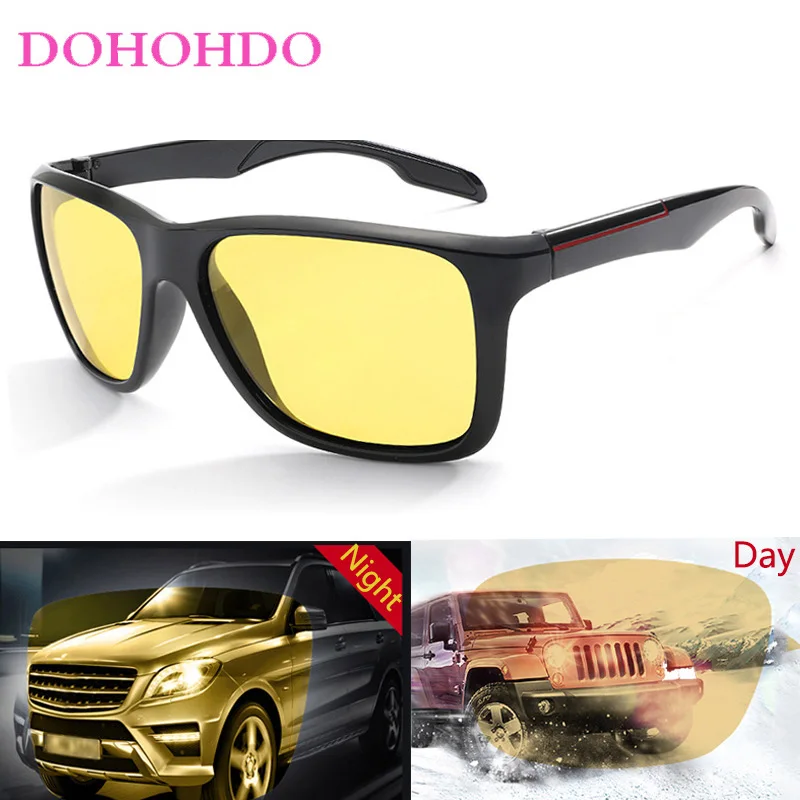 

Classic Brand Polarized Sunglasses Night Vision Driving Anti-Glare Eyewear Vintage Cycling Sun Glasses Female Male Goggles UV400