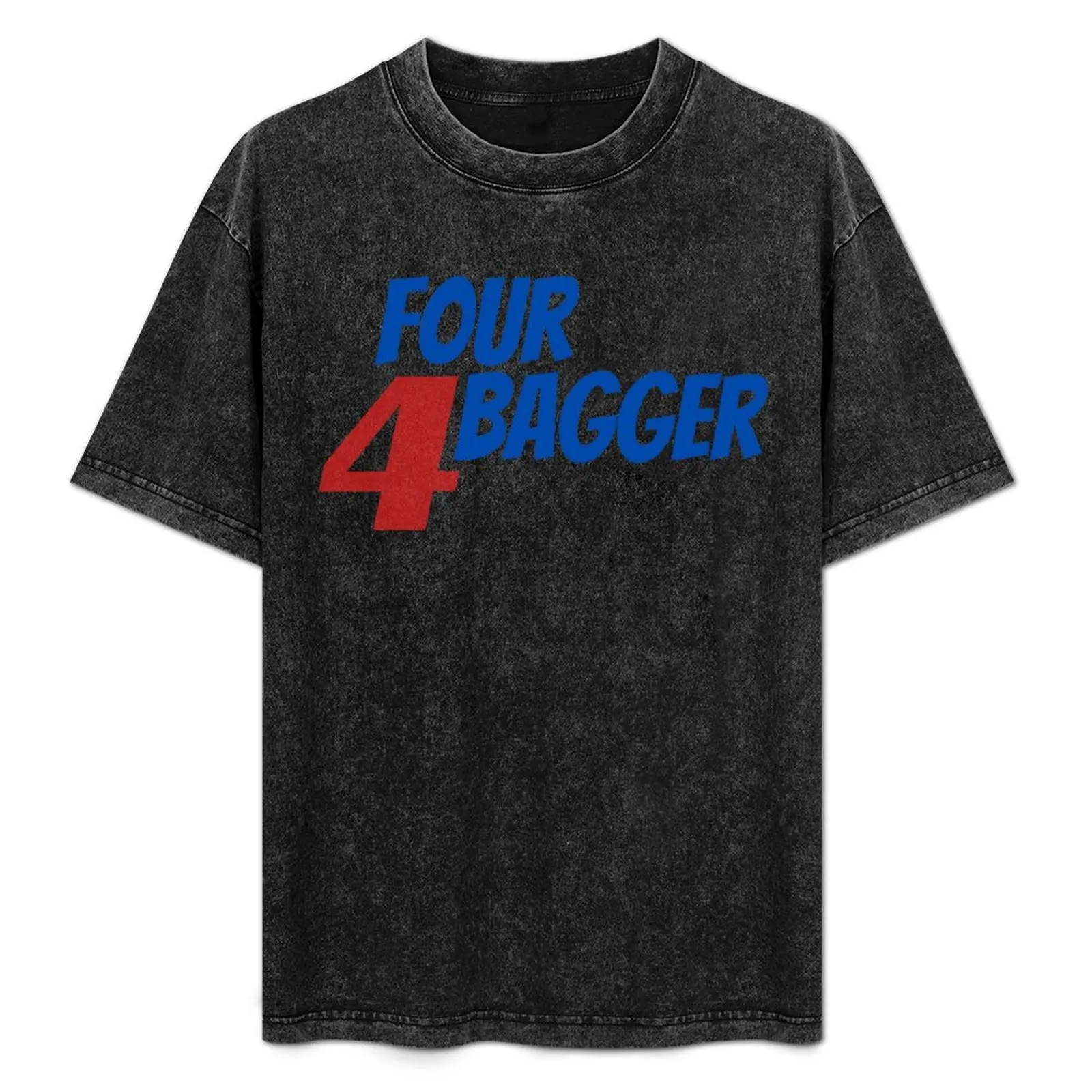 

4 Four Bagger Cornhole Fan or Player Design T-Shirt Basic Plain Tee for Spring and Summer