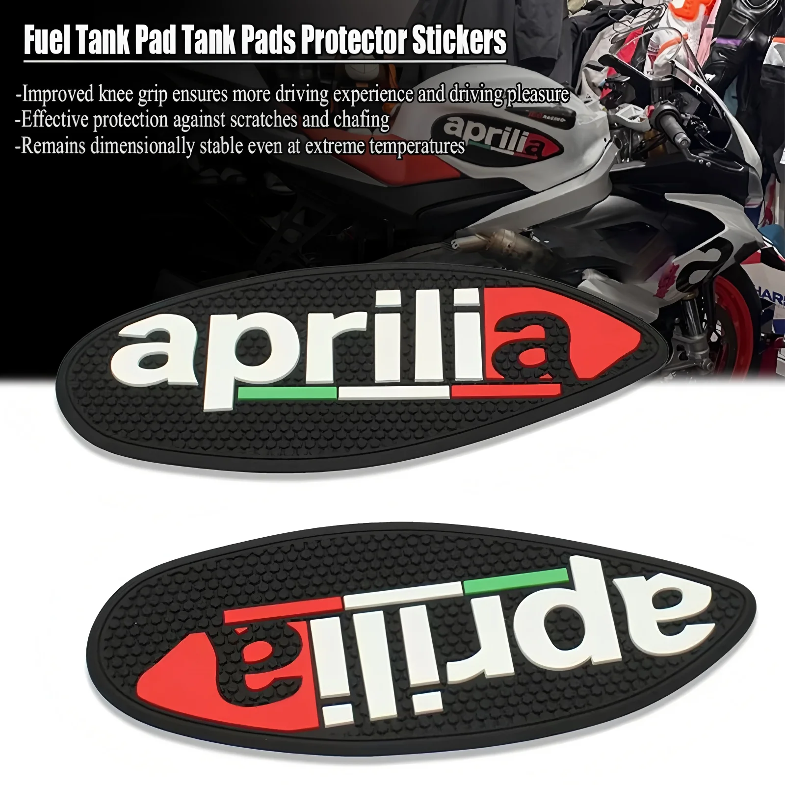 

For Aprilia RS660 2020-2022 TUONO 660 2021-2023 Motorcycle Side Fuel ​Tank Pad Tank Pads Protector Stickers Decal Traction Pad