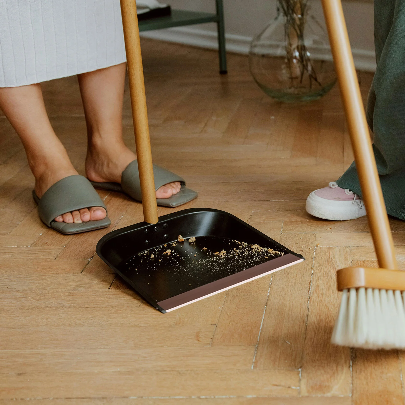 

2pcs Plastic Dustpan Edge Bars Replacement Lips For Garbage Shovel Tidy Cleaning Fine Workmanship Longlasting