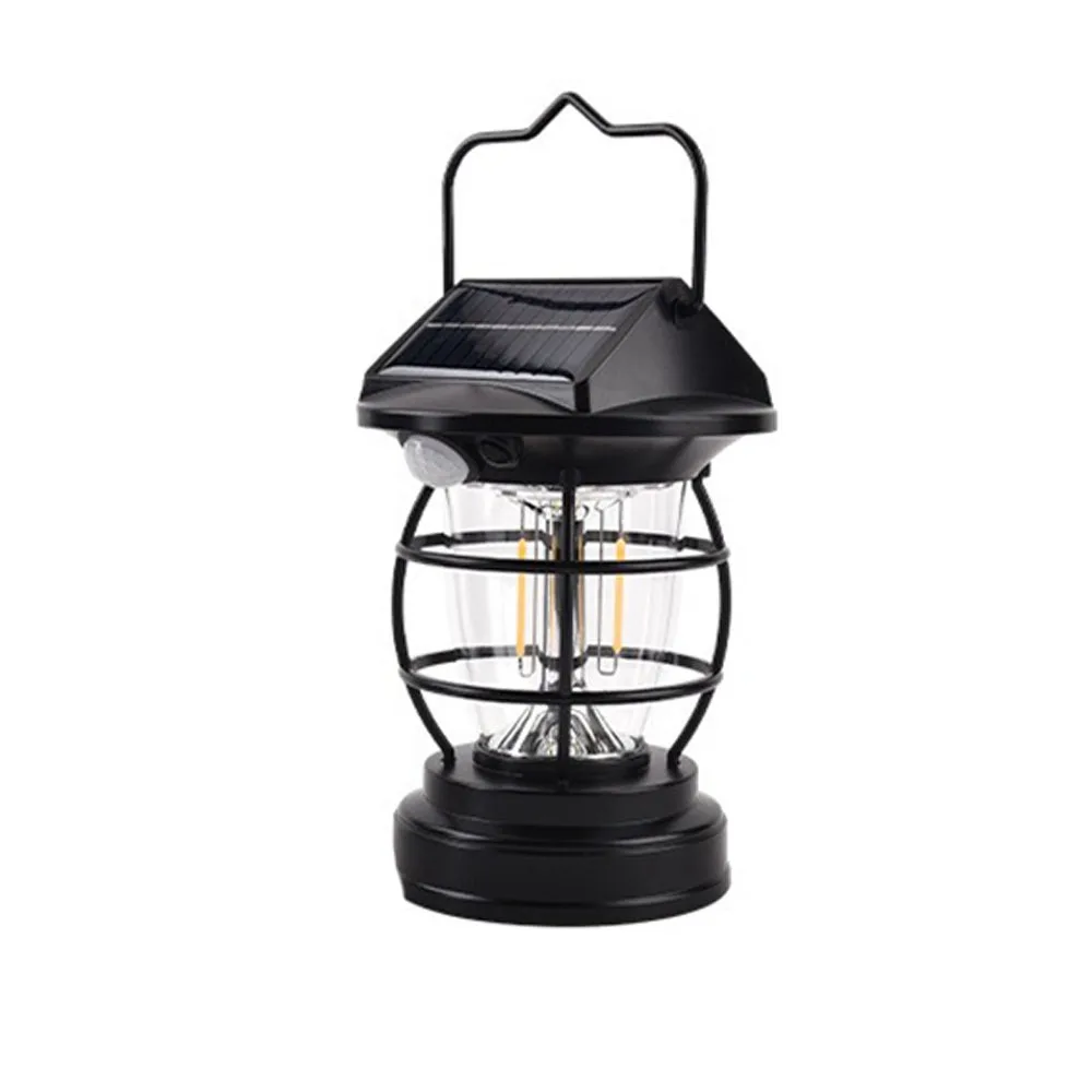 

with Handle Solar Camping Lantern High Brightness Motion Sensor Camping Light Type-C Rechargeable Waterproof