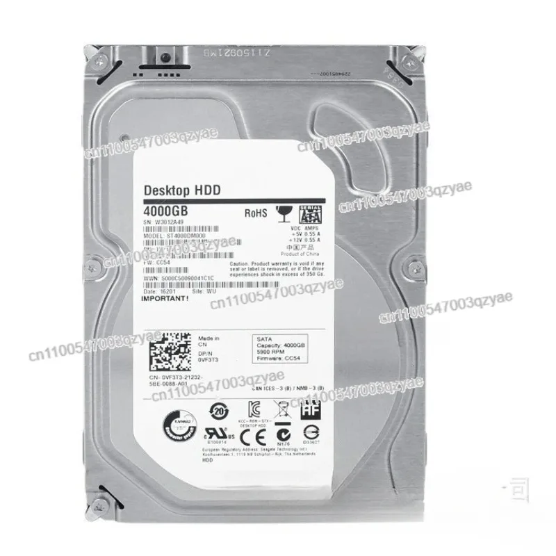 

Подходит для мониторинга безопасности жесткий диск 6 ТБ 1 ТБ 3,5 дюйма Sata Hdd 2 ТБ 4 ТБ настольный механический жесткий диск