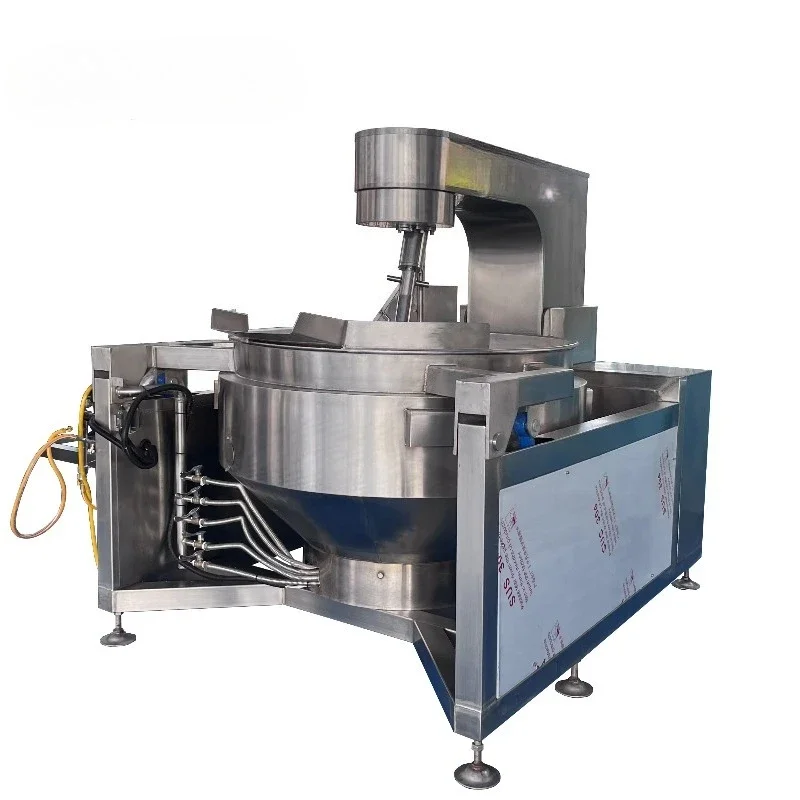 Automatic Jacketed Cooking Kettle Planetary Mixer Agitator 100L for Soup Sauce Paste