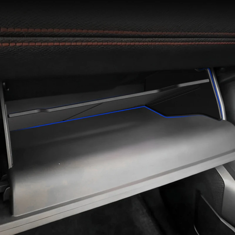 For BYD Shark 6 2025+ Co-pilot Organizer Board Passenger Glove Storage Box Partition LHD Interior Upgrade Car Accessories