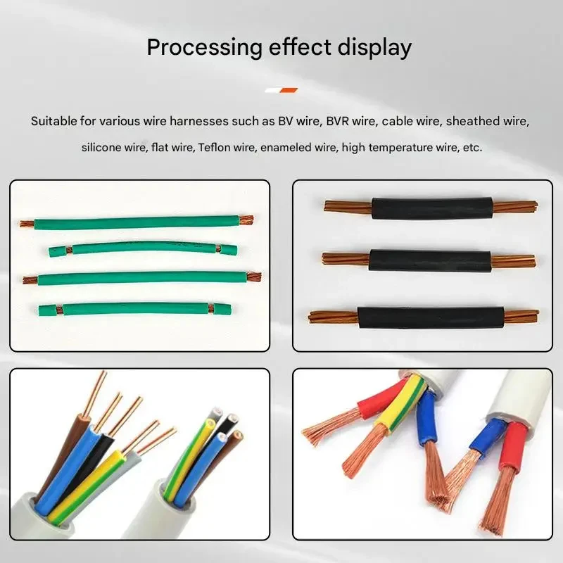 Computerized Wire Stripping | Automatic Cutting, Twisting & Bending hine Sheathed Wir