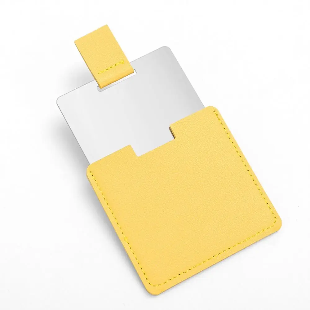 

Cover Beauty No Broken Personalized Drop Resistant Cosmetic Mirror Makeup Mirror Stainless Steel Mirror Compact Pocket Mirror