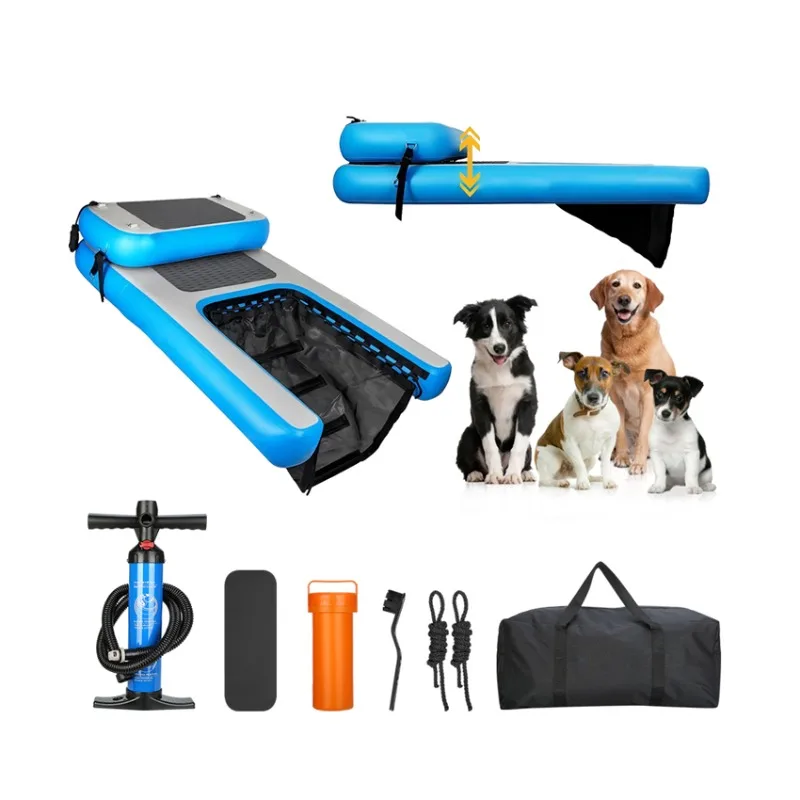 

Summer Travel Movable Dog Use Inflatable Pup Plank Dog Water Ramp Dock for Sale
