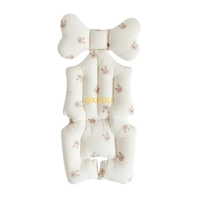 QX2D Comfortable Infant Car Pad Soft Toddlers Cart Cushion for Dinning Chairs