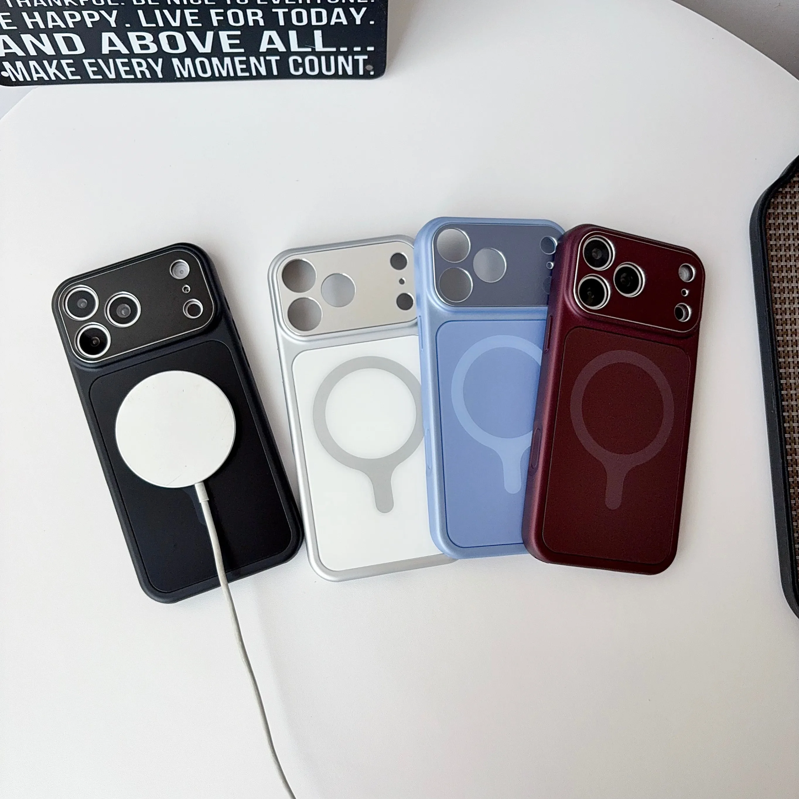 Funda de carga inalámbrica mat - Matte Frosted Case reseña y precio