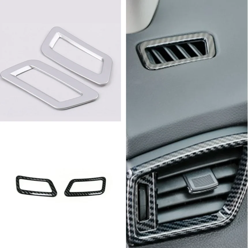 

Для Nissan Qashqai J11 2015 2016 2017 2018 ABS матовая приборная панель передняя крышка вентиляционного отверстия отделка рамка внутренняя гарнирная вставная рамка