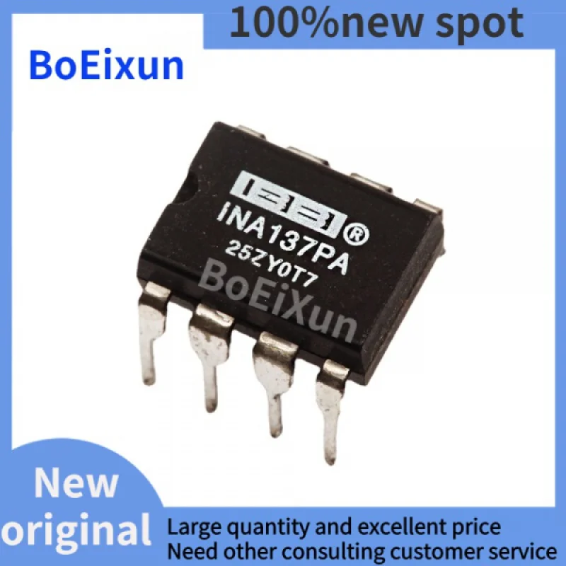 1PCS  100%new INA137PA INA137 137PA DIP8 Integrated circuit