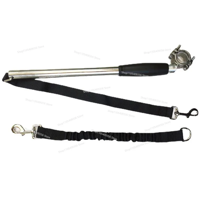 laisse-de-promenade-pour-chien-rotative-pour-velo-laisse-de-promenade-exterieure-pour-chien-laisse-chaine-mains-libres-pour-la-marche-et-l'equitation-en-exterieur