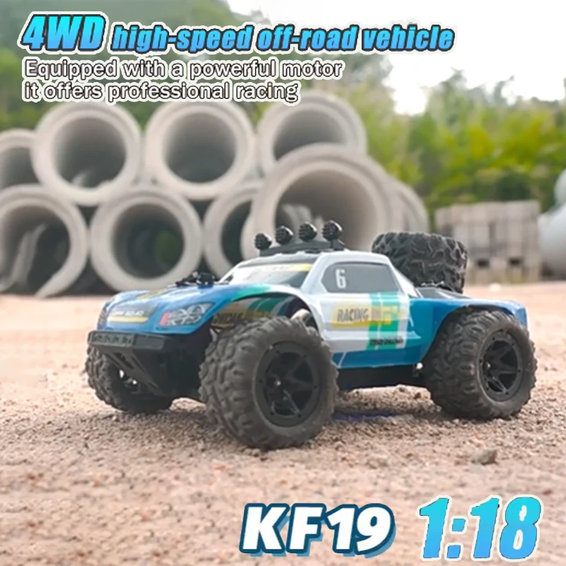 

1:18 Scale High-Speed 4WD Remote Control Racing Car Off-Road RC Vehicle Fast Track Model Drifting Climbing Competitions Kid Toys