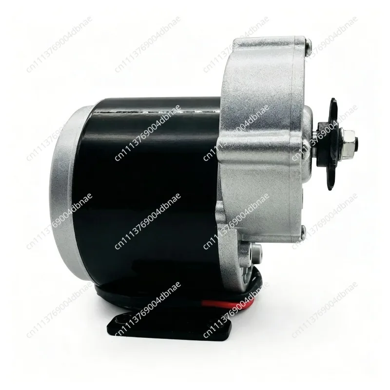 24V250W Brushed A-wheel Gear Motor 1016Z Permanent Magnet DC Frying Machine Motor Gear Belt Foot
