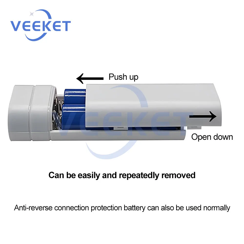 DIY Power Bank Box Зарядное устройство с плоской головкой Внешний корпус USB-выходные порты Пластиковый корпус Чехол Power Bank