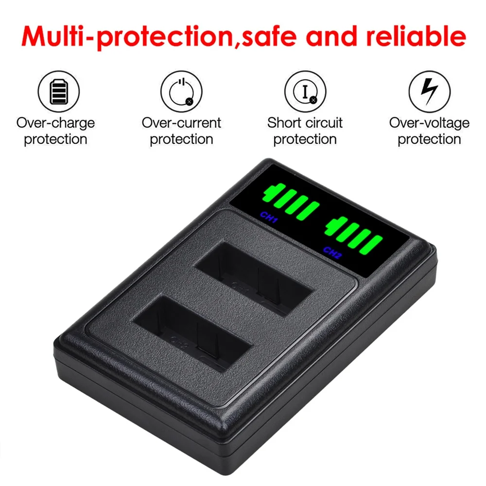 Replacement Battery 3.7V 900mAh Li-ion Compatible with SJCAM SJ4000 SJ5000 SJ6000 M10,Victure AC700/AKASO EK7000/Brave 4/APEMAN