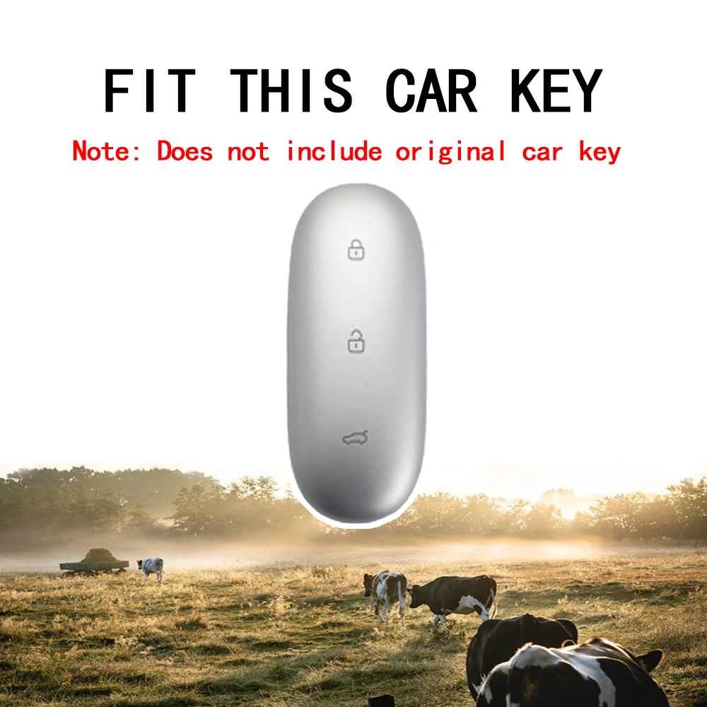 Car Key Cover Case Keyring Protective Bag for Leading Ideal One Li Auto L9 Fob Protector Keychain Accessories Car-Styling Holder
