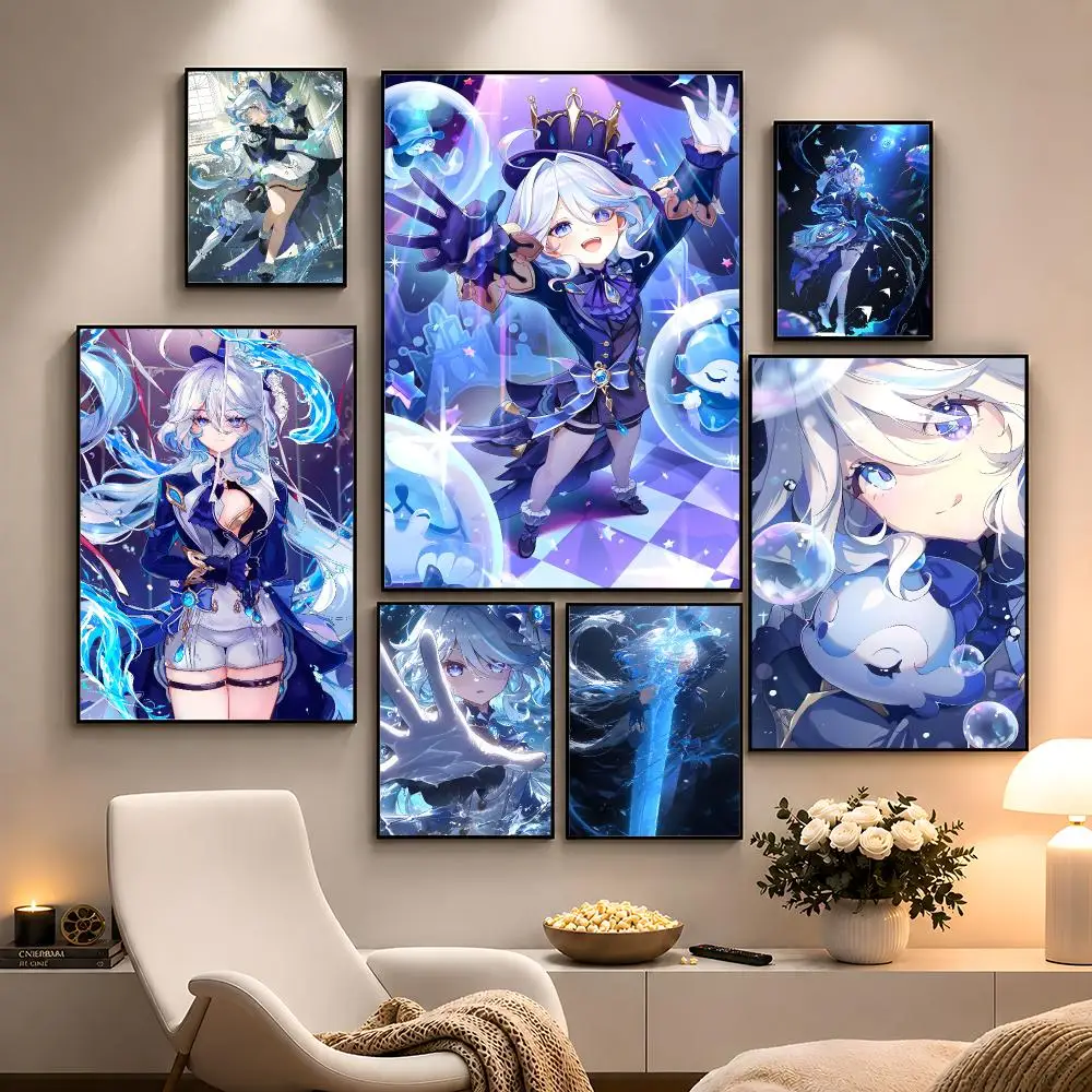 Game Resident Evil Requiem Grace Leon Poster Peel And Stick Wall Art PP Waterproof HD Bedroom Living Room Home Decor Gift