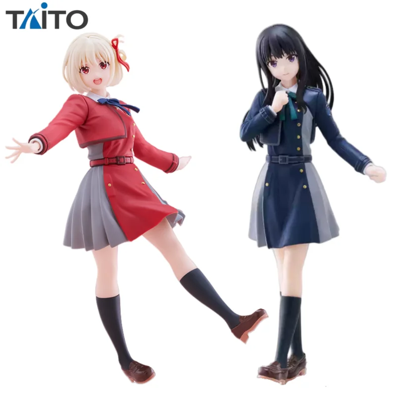 В наличии оригинальная униформа TAiTO Coreful Lycoris Nishikigi Chisato Inoue Takina Ver, аниме-фигурка, модель, коллекция, кукла