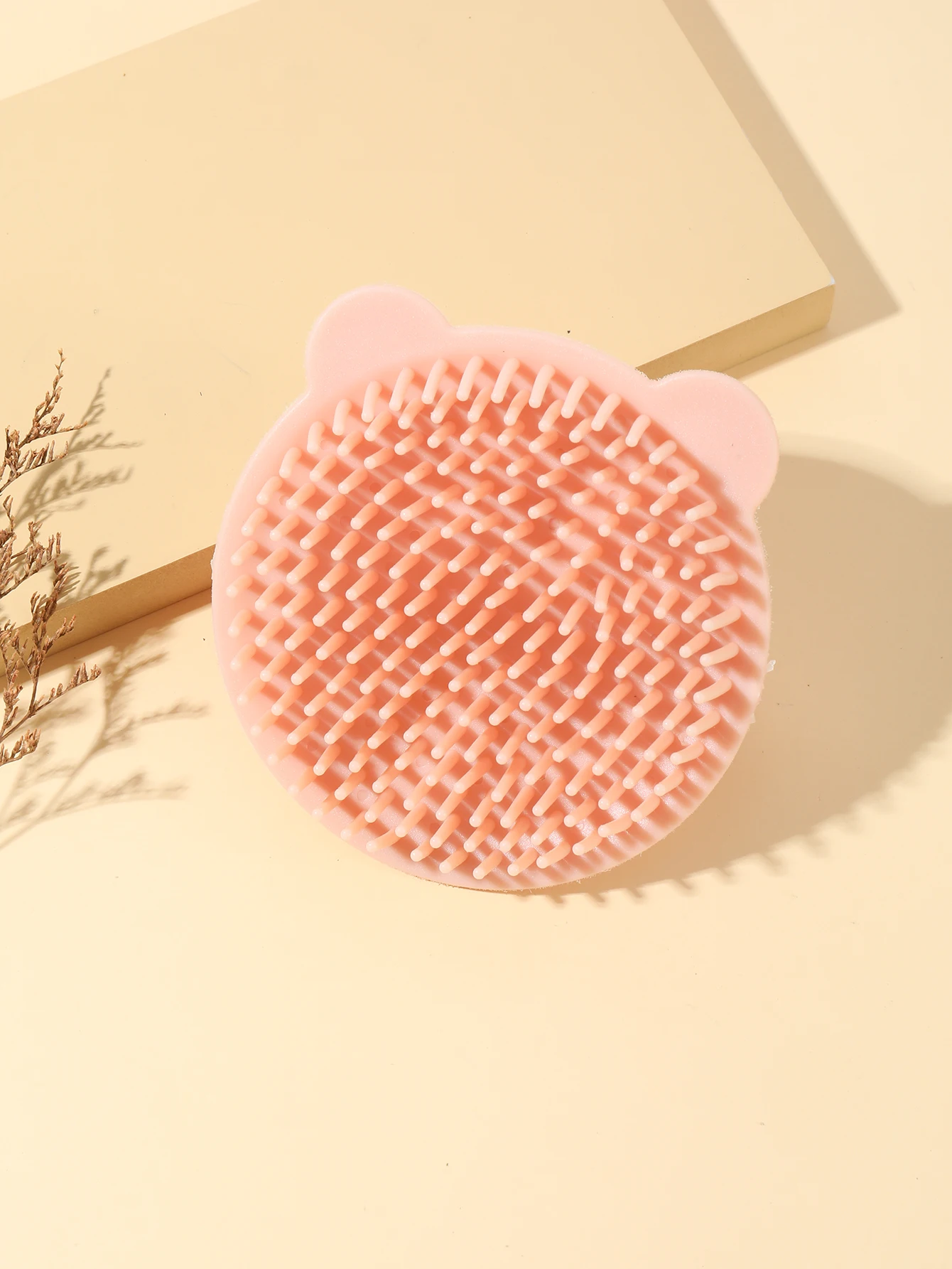 Niedliche Bärenförmige Silikon-Shampoo- und Massagebürste, Weiches Silikon, Tiefenreinigung für Haar und Haaraccessoires – Detail 6