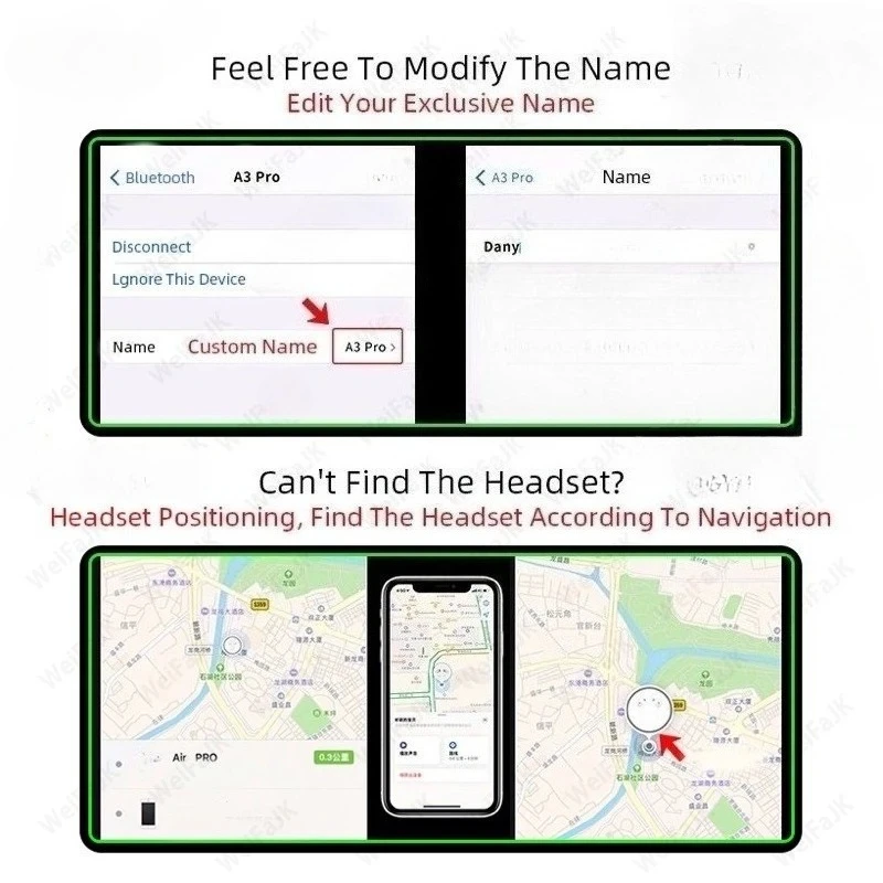 سماعات بلوتوث لاسلكية أصلية داخل الأذن سماعات أذن رياضية مزودة بخاصية إلغاء الضوضاء لسماعات Apple iPhone