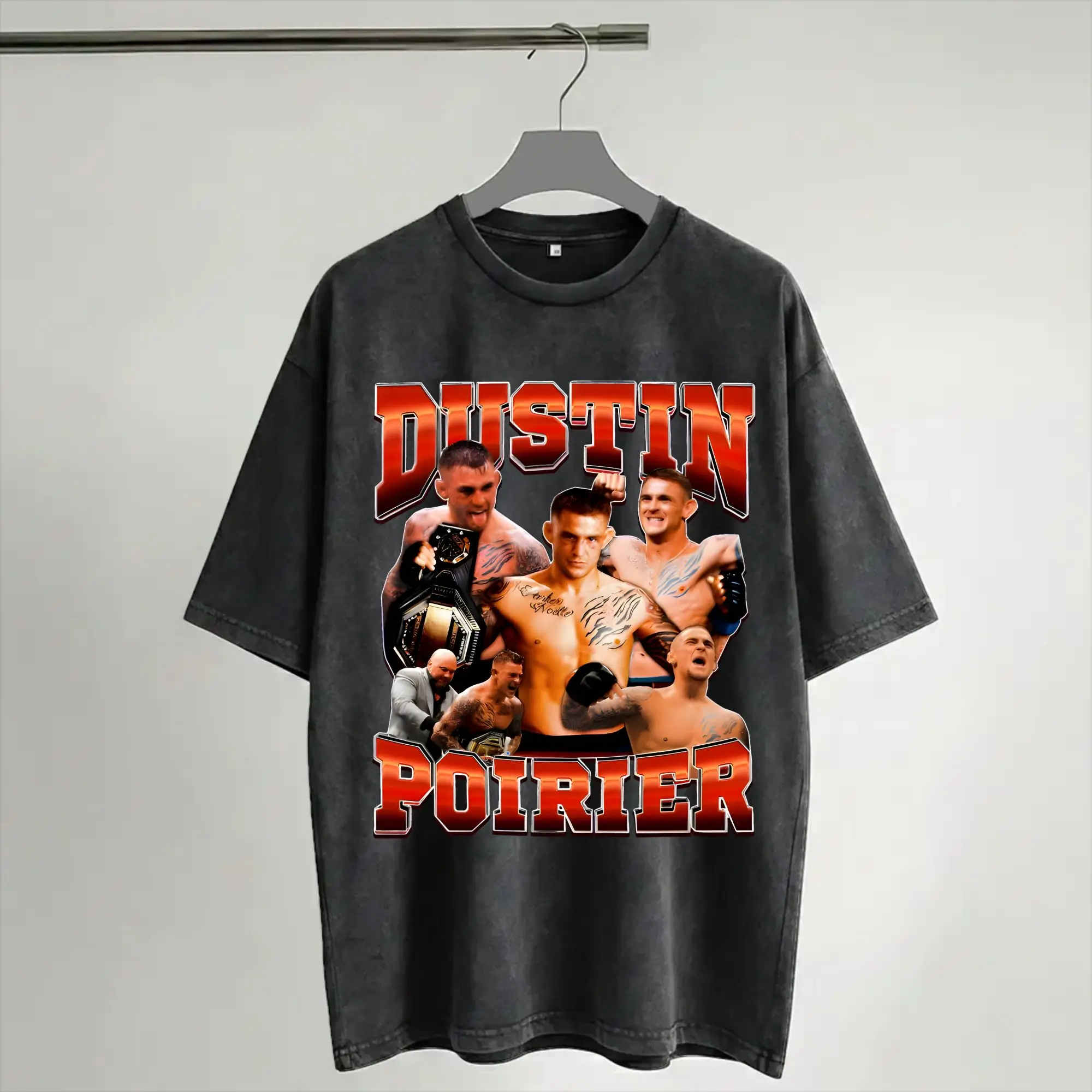 Graphic Printed The Diamond Dustin  Washed Shirt Outfit Harajuku T-Shirts  for Men Women Tee Shirt