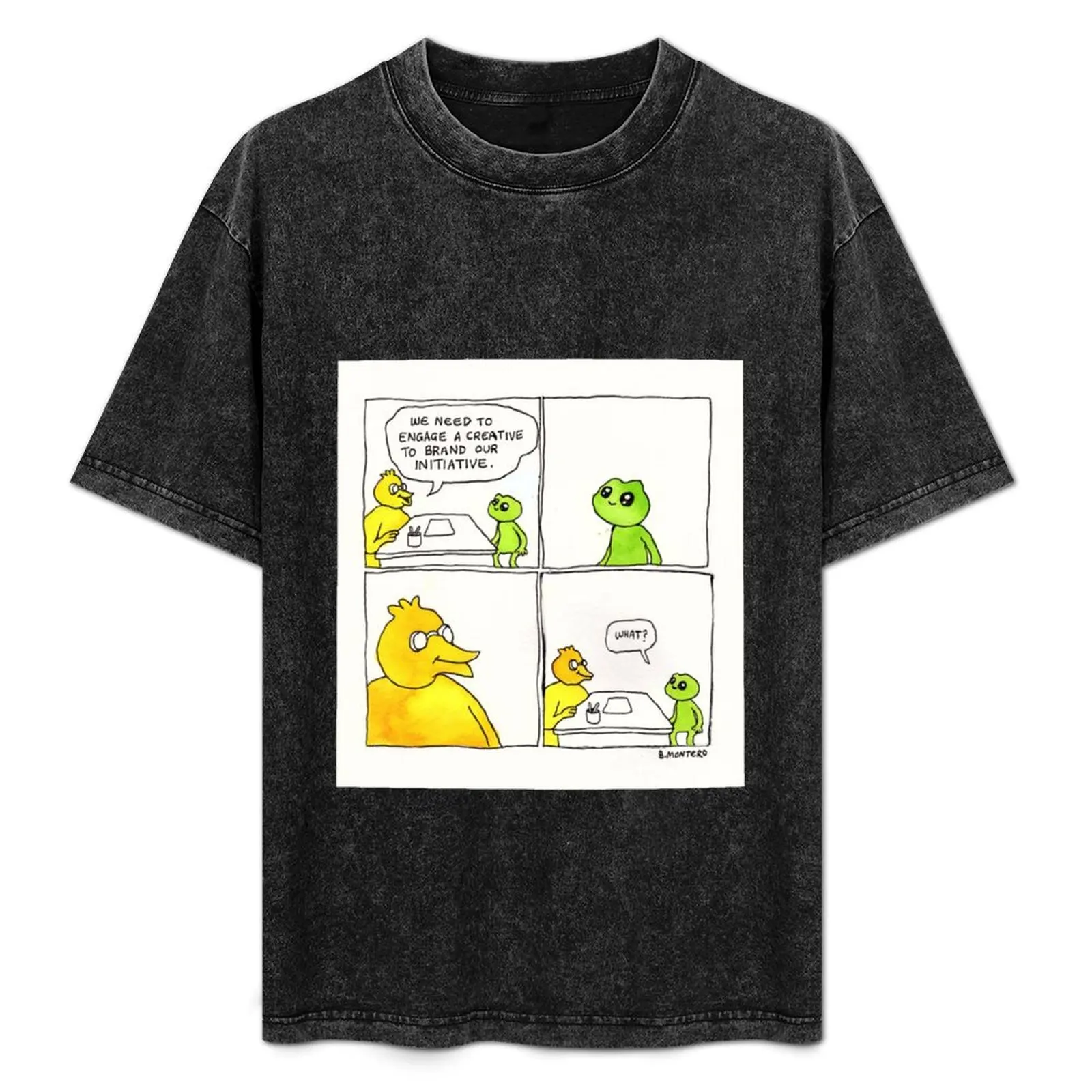 

Brand our initiative T-Shirt Cool Feeling Summer Tee Shirt