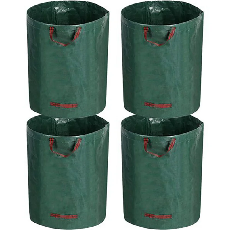4-pack-garden-sack-272-l-garden-waste-sack-foldable-garden-sack-self-standing-with-4-handlesreusable-leaf-sack-b27c