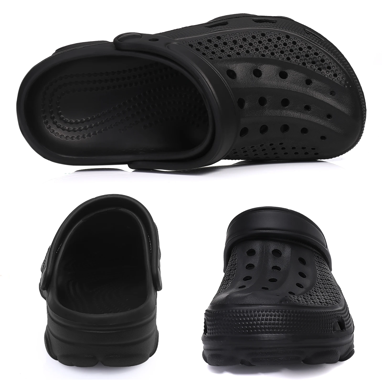 Lächeln Pop Mode Männer Clogs Hausschuhe Marke Sommer Clogs Hausschuhe Outdoor Gleitschutz Strand Hausschuhe Weichen Hause Atmungsaktive Hausschuhe – Detail 15