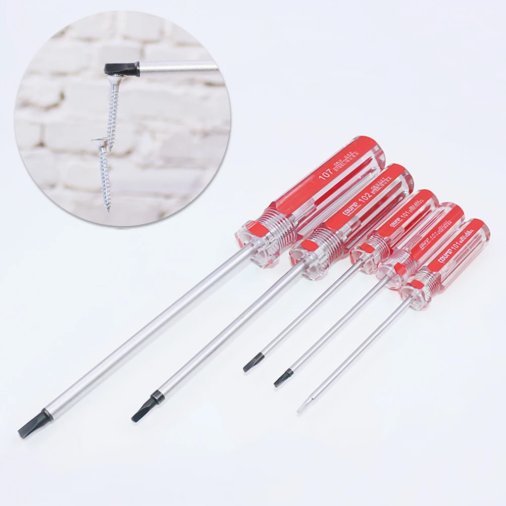 

4pcs Vanadium Steel Triangle Screwdriver Ergonomic Handle Durable Removal For Core Withdrawal Smooth Grip Anti-