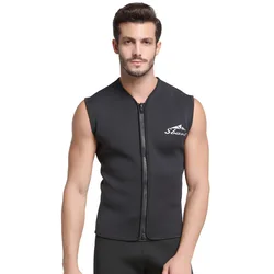 SBART Winter Swimming Warm Tank Top Deep Dive Buoyant Diving Suit 5mm European Version Jacket Men's Beach Swimwear