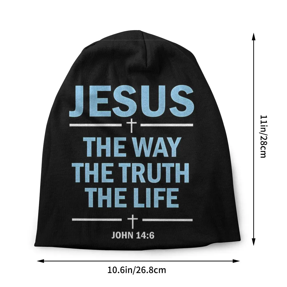 Jesus Christ Lord Sport Thin Hats Jesus Cross Bonnet Hipster Skullies Beanies Caps